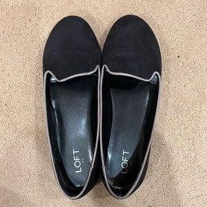 Loft black flats